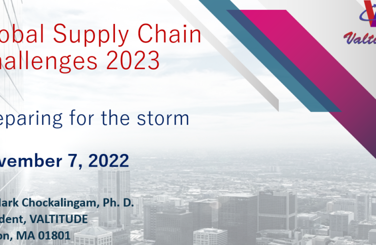 Global Supply Chain Challenges 2023 – Preparing For The Storm